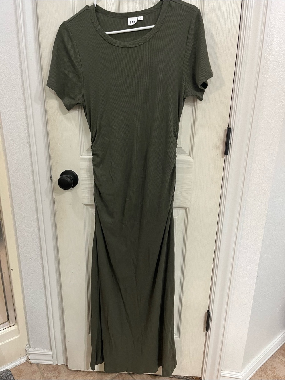 Olive green GAP dress